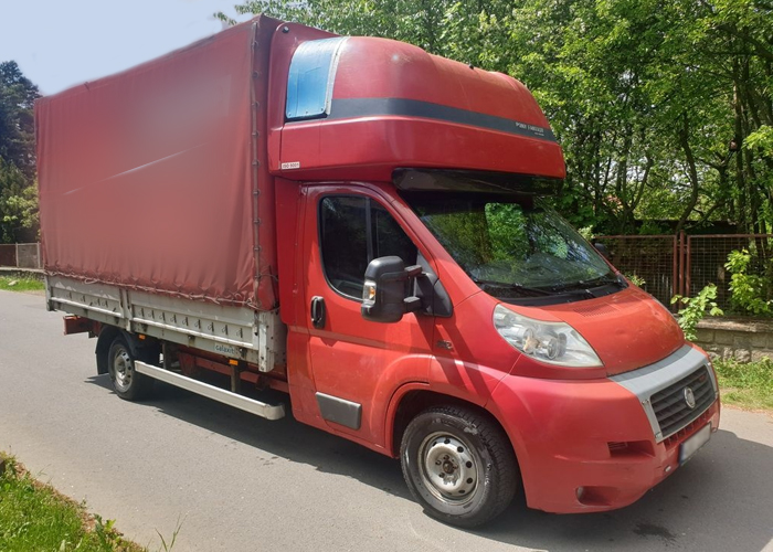 Fiat Ducato L3 valník s plachtou — pronájem Paskov